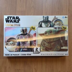 Star Wars Mandalorian Prime 3D Puzzle Set - 500 Pieces